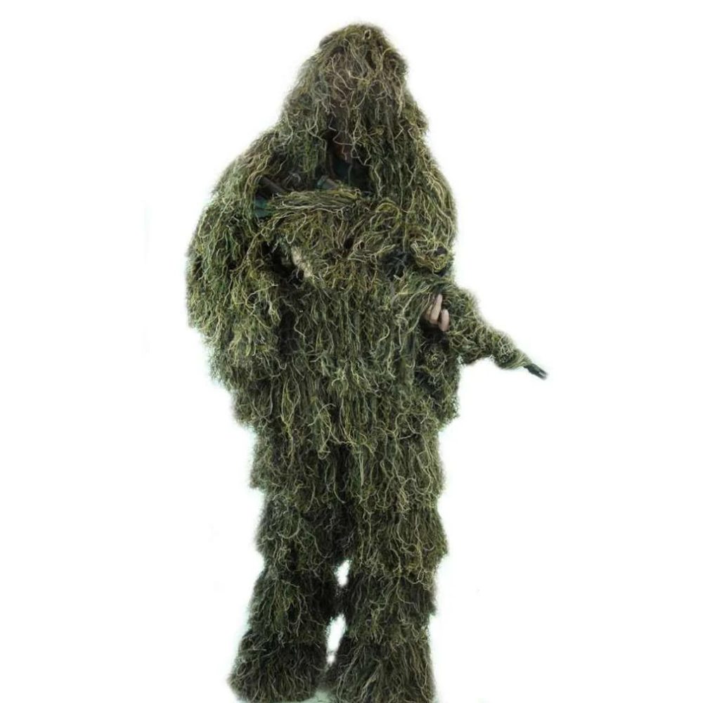 Blue Army Forest Ghillie Suit – 3D Camouflage for Hunting, Airsoft & Tactical Use