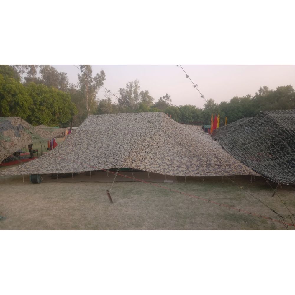 Military Camo Mesh Netting - Woodland - Made-to-Order to your required Size