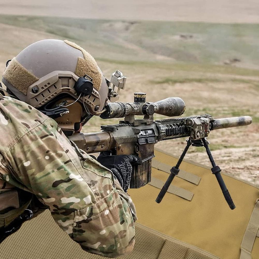 Heavy-Duty Military Shooting Mat – Padded, Molle System, Portable