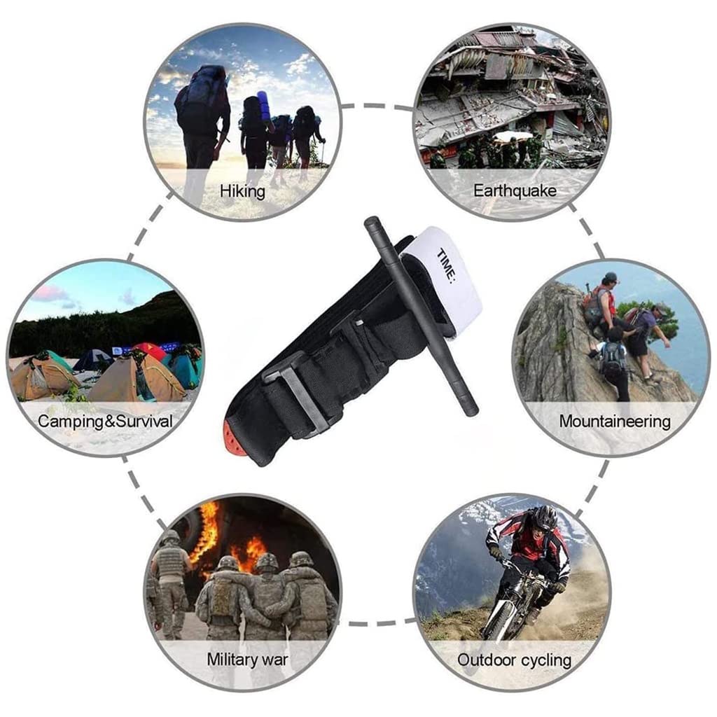 Adjustable Survival Tourniquet – Durable & Reusable First Aid Tool
