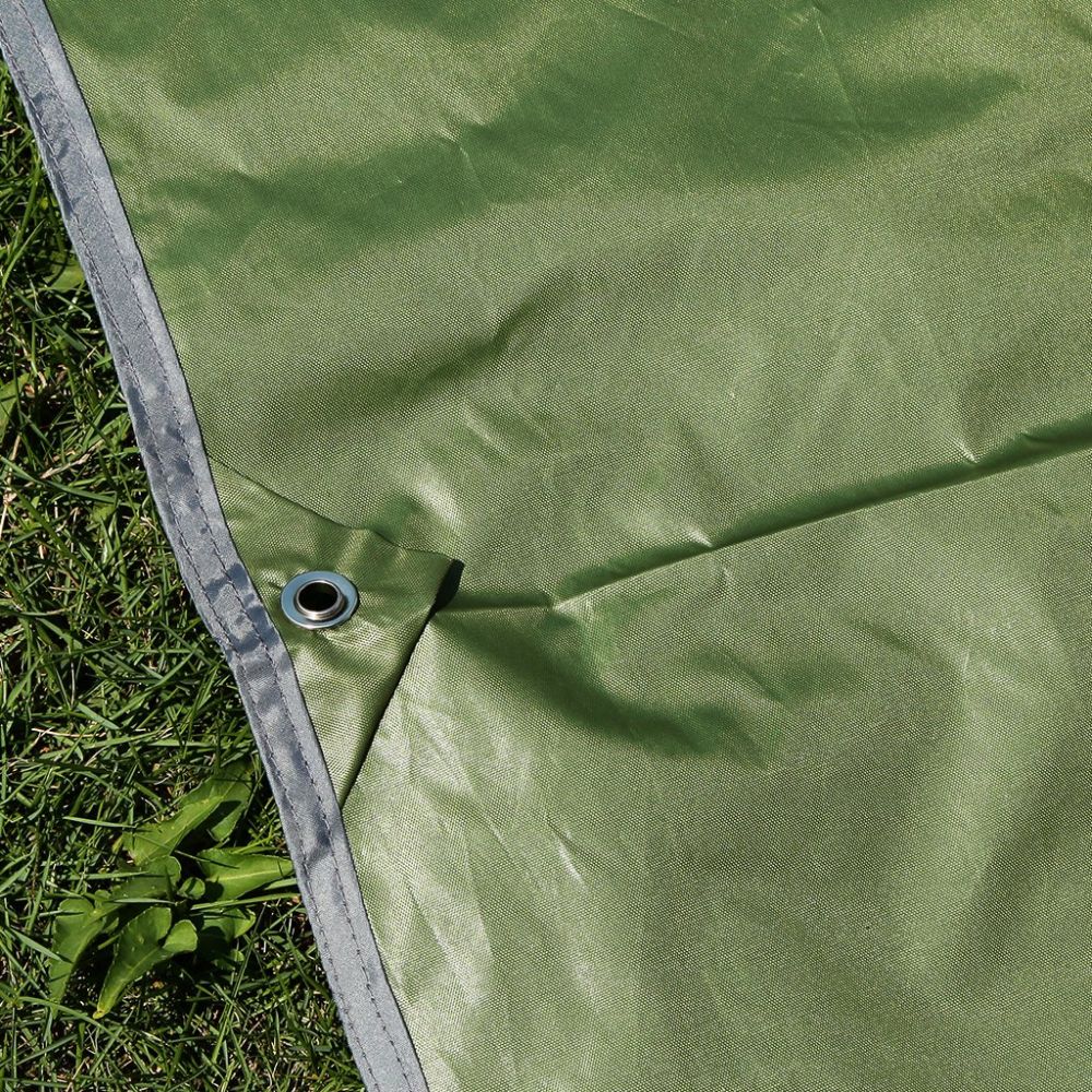 "TrailGuard All-Weather Outdoor Shelter: Compact Camping Tarp and Hammock Cover - EarthTone Shade"-MADE TO ORDER