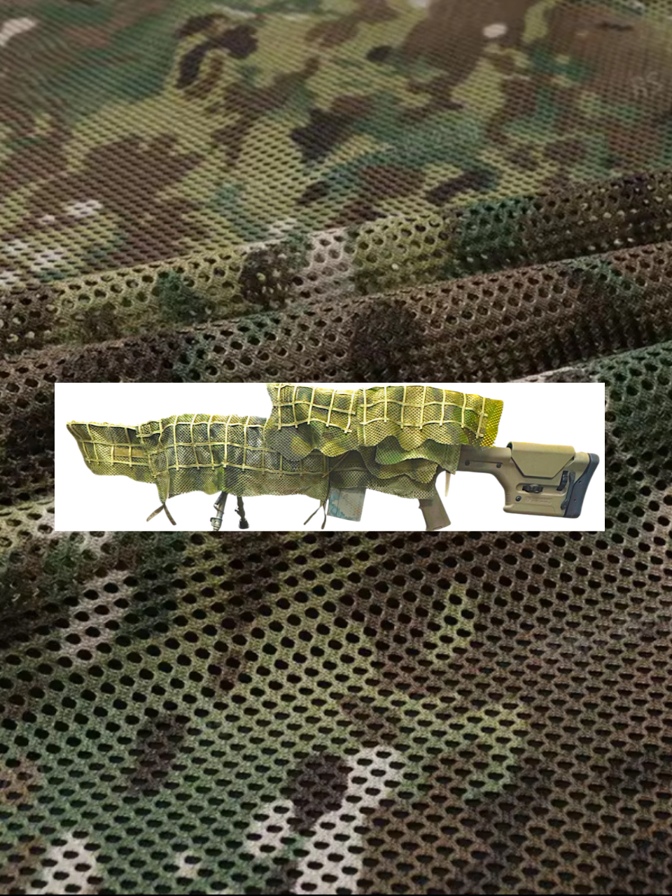 Tactical Camouflage Gear Guard Net – Military Concealment Mesh for Hunting & Outdoor Use- 8 X 4 feet