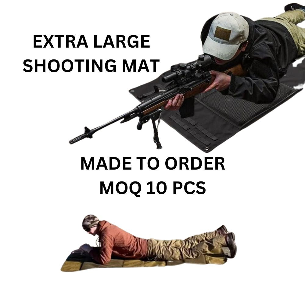 Heavy-Duty Military Shooting Mat – Padded, Molle System, Portable