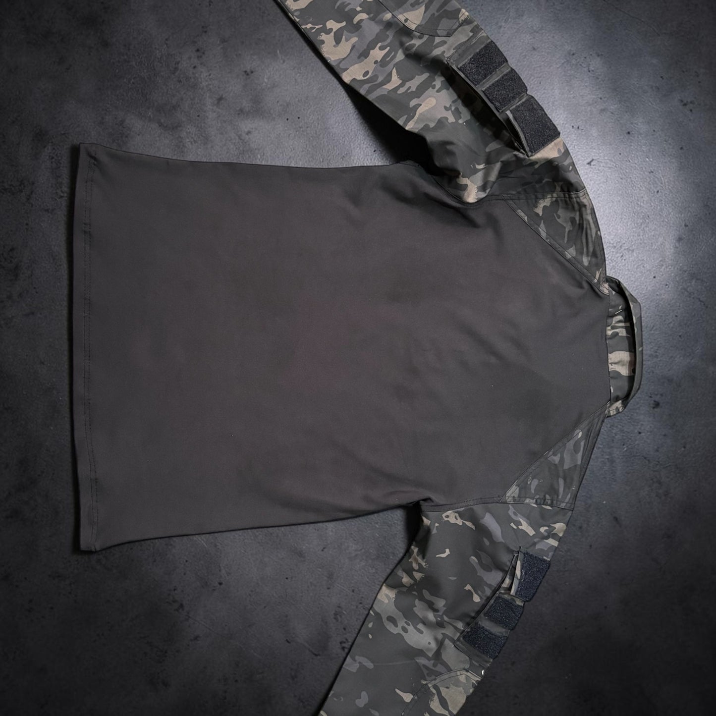 Blue Army Tactical Combat Shirt – Black Multicam