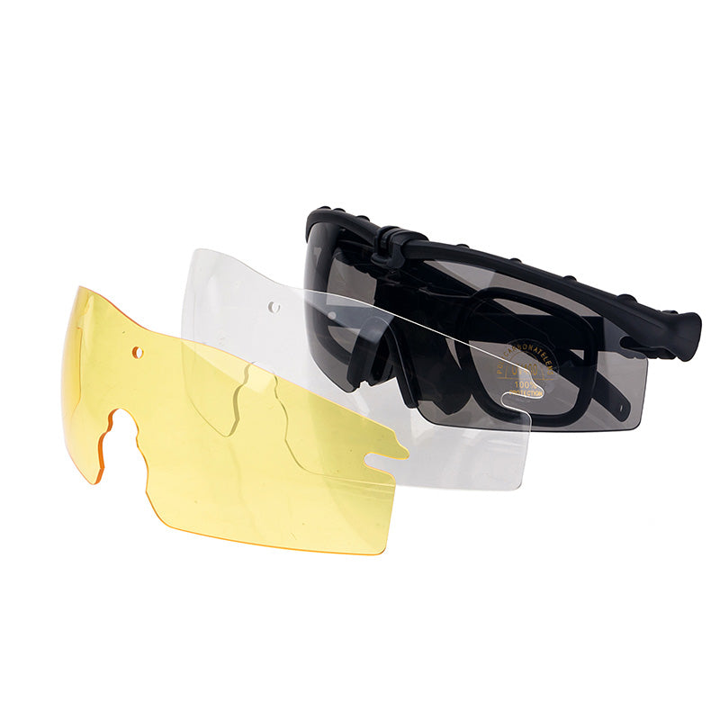 PC Tactical Goggles Kit – 3 Lens with RX Insert & EVA Hard Case