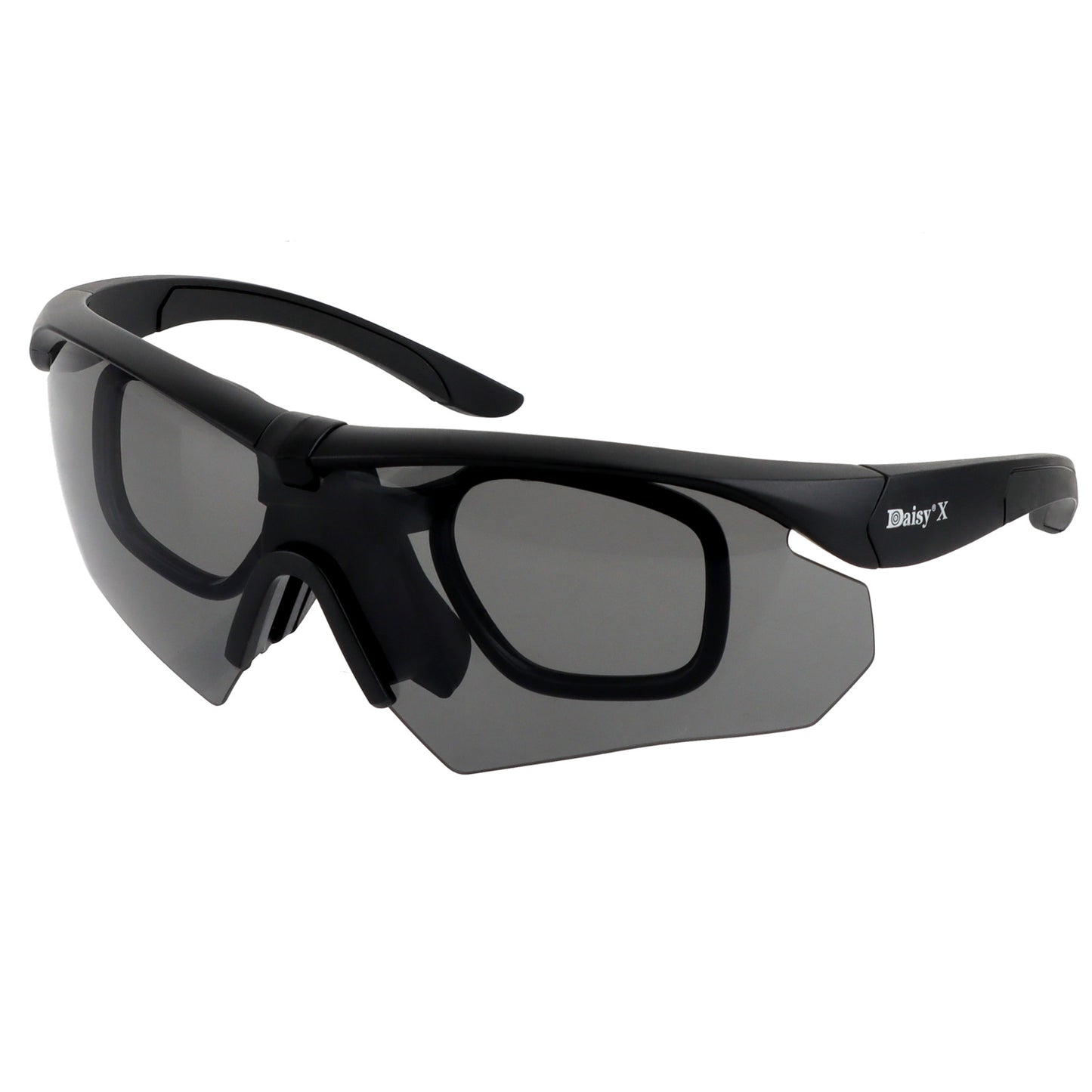 TR90 Tactical Eyewear – Matte Black with Multi-Lens Kit