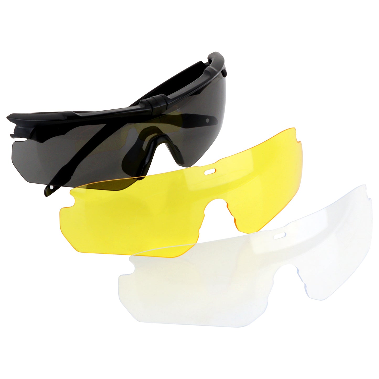 Blue Army Modular Shooting Glasses – UV + Impact Protection