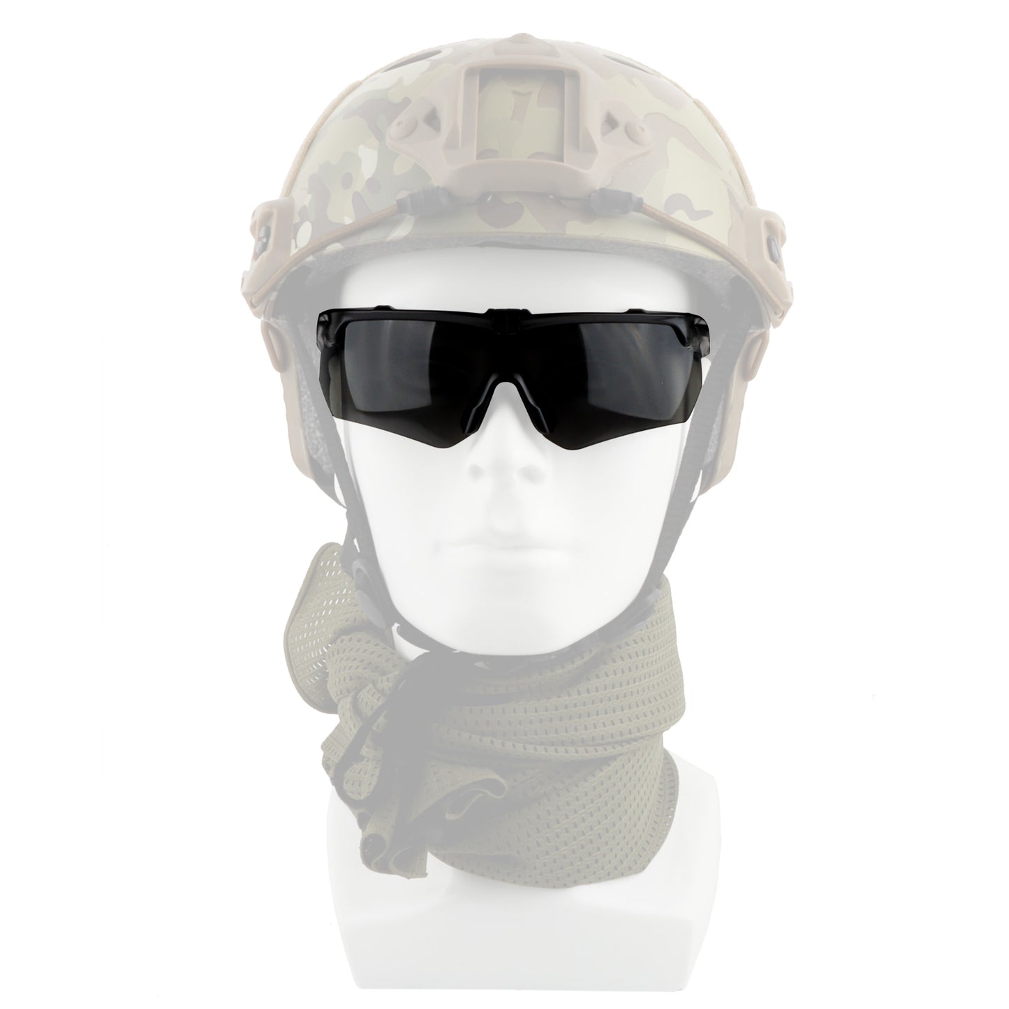 Blue Army Modular Shooting Glasses – UV + Impact Protection