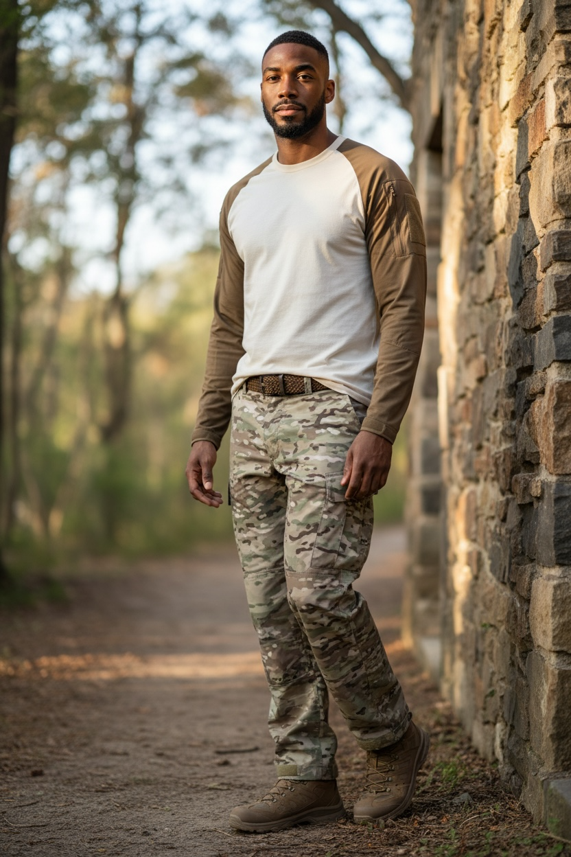 Blue Army Tactical Multi-Terrain Combat Pants – Ripstop Performance Fabric | Reinforced, Flexible, Mission-Ready