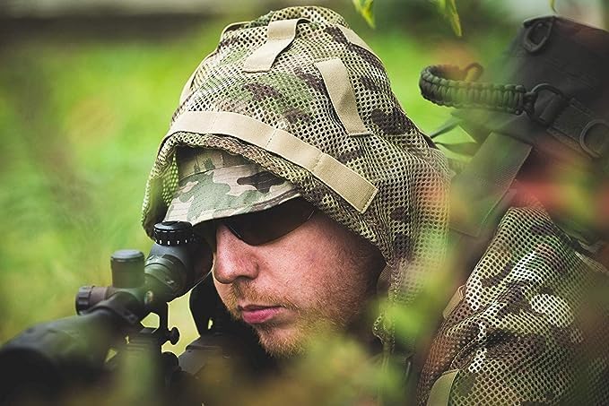 Blue Army Camo Concealment Coat