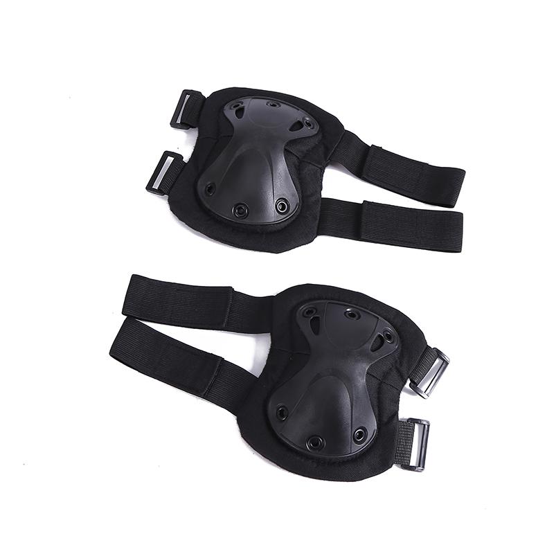 Blue Army Knee and Elbow Pads Set - Gel-Enhanced EVA Protection