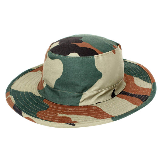 NYLON/COTTON RIPSTOP ADJUSTABLE BOONIE HAT