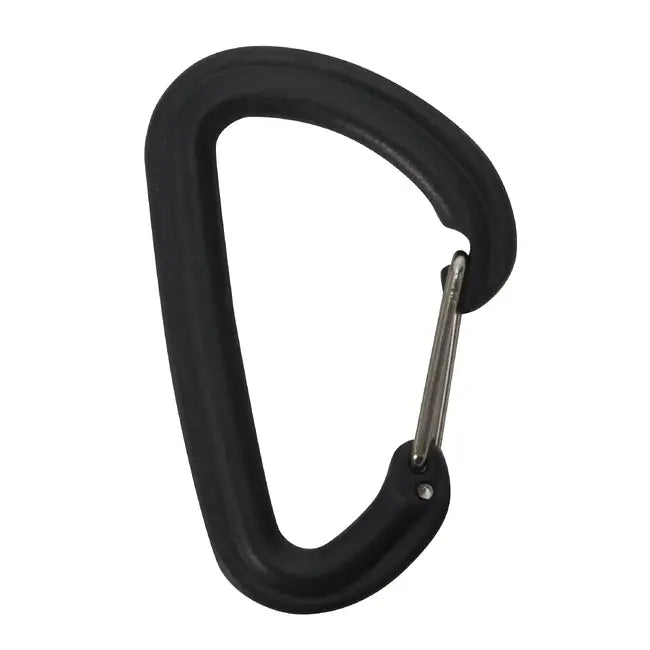 Blue Army Plastic Carabiner Hook for Bottles and Gear