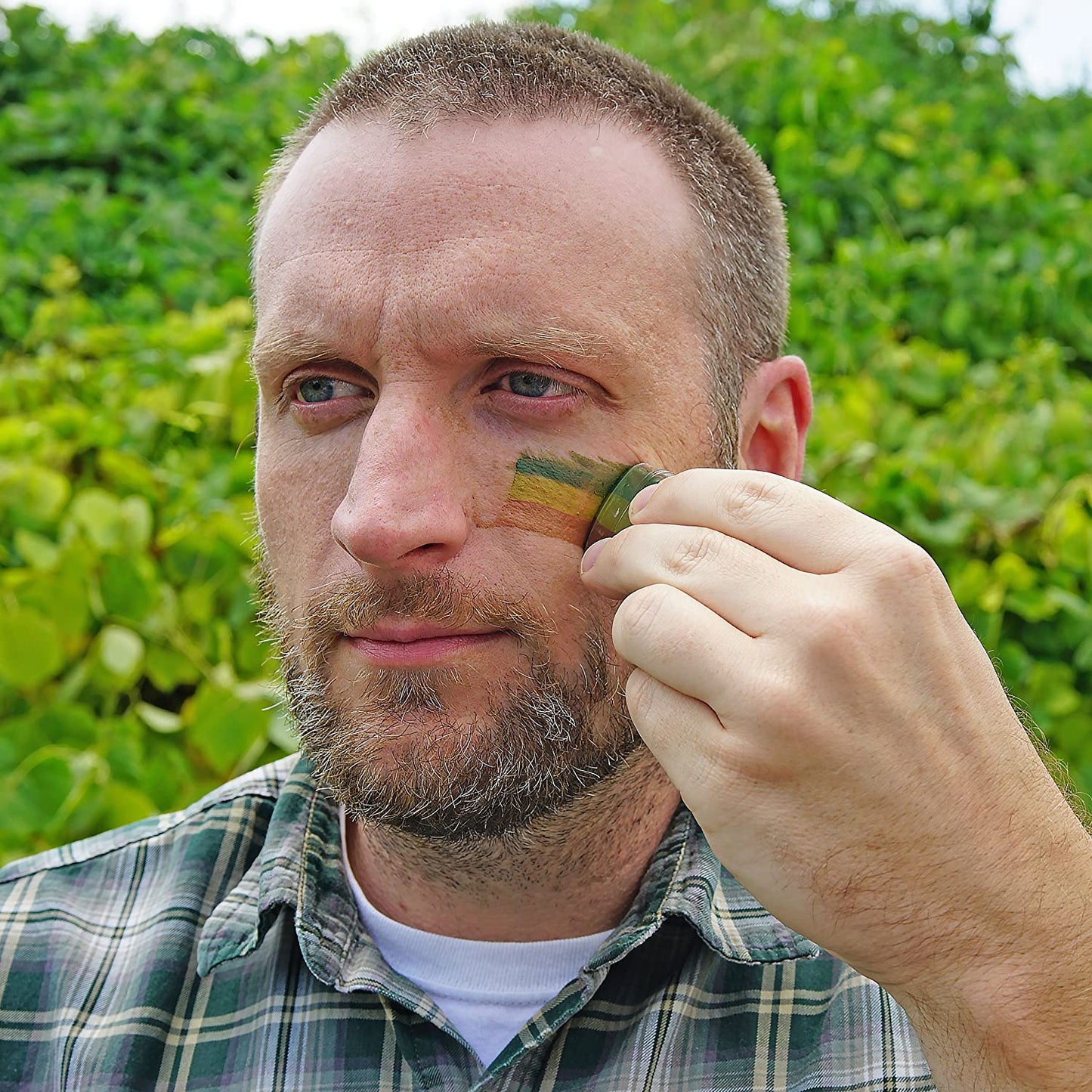 Camouflage Face Paint - 3 Colour