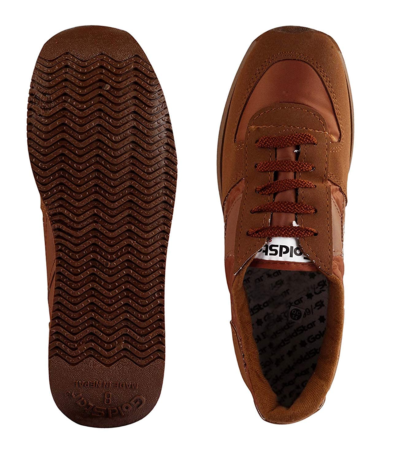 Brown Running Shoe - Goldstar