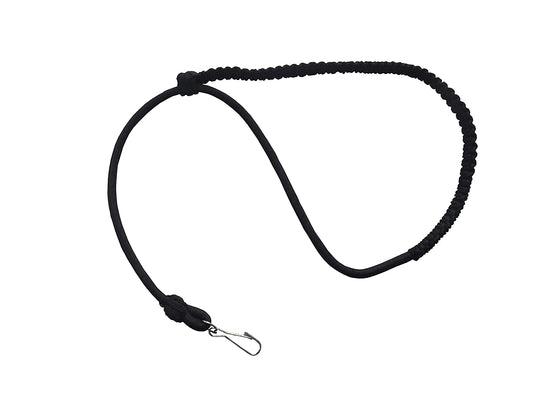 LANYARD-SECURITY-BLACK-SINGLE DORI (PACK OF 12)