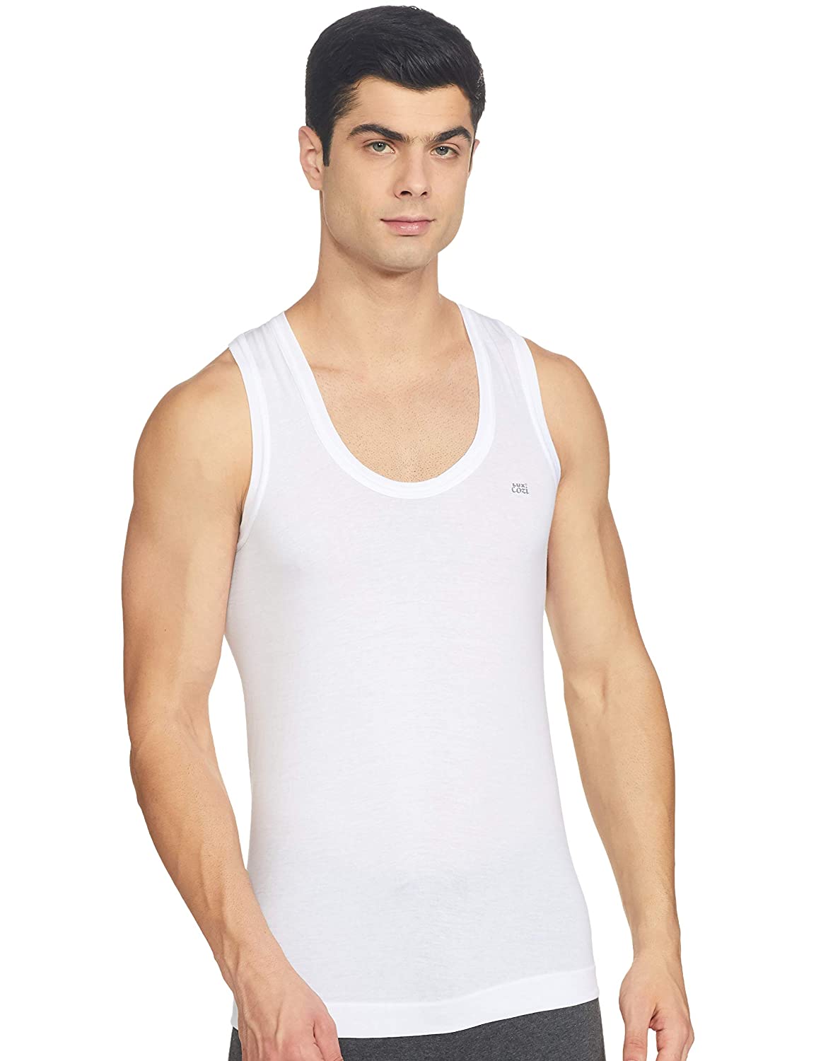 Lux Cozi Mens Cotton Vest