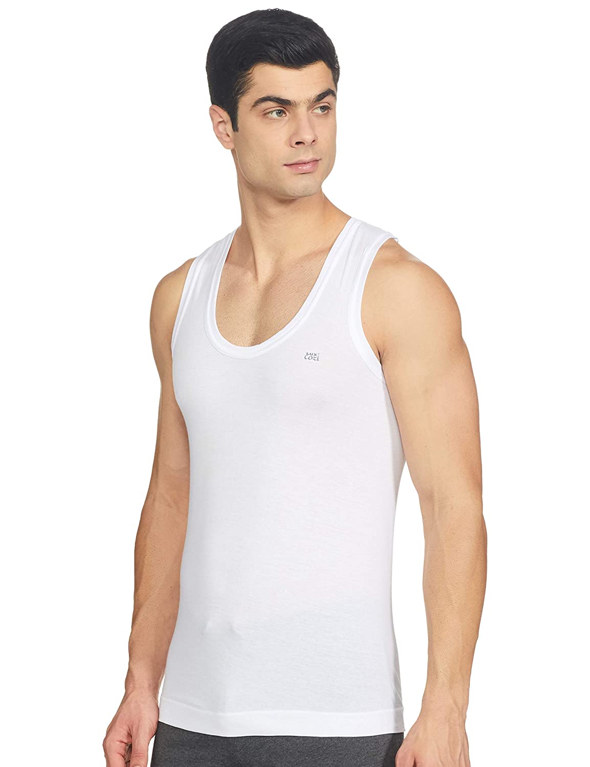 Lux Cozi Mens Cotton Vest