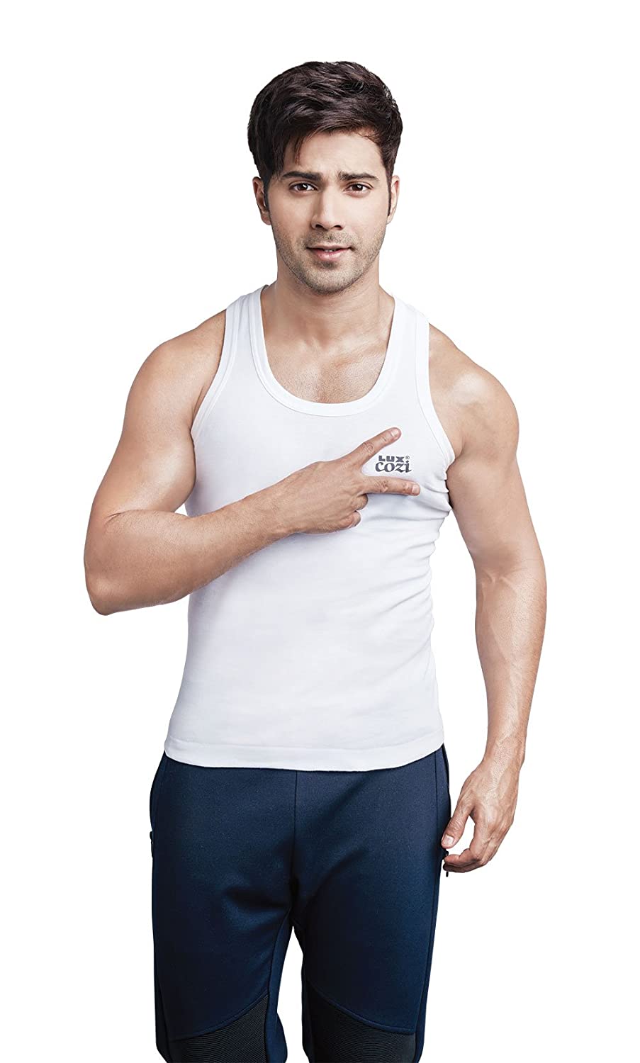 Lux Cozi Mens Cotton Vest