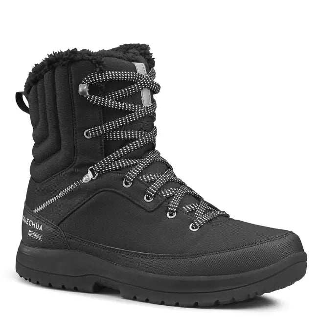 All black on sale snow boots