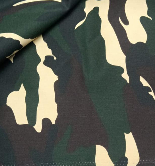 CAMOUFLAGE  FABRIC CUT LENGTH- SSB