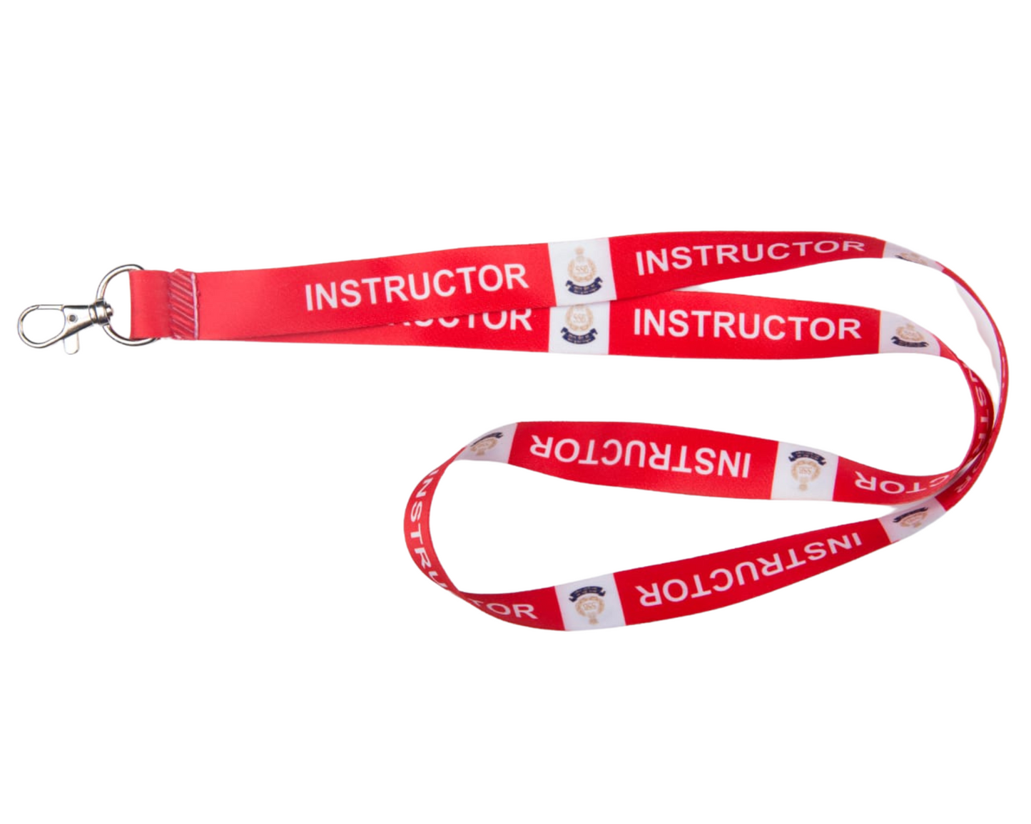 SSB Logo Printed Instructor Whistle/Name Tag Dori