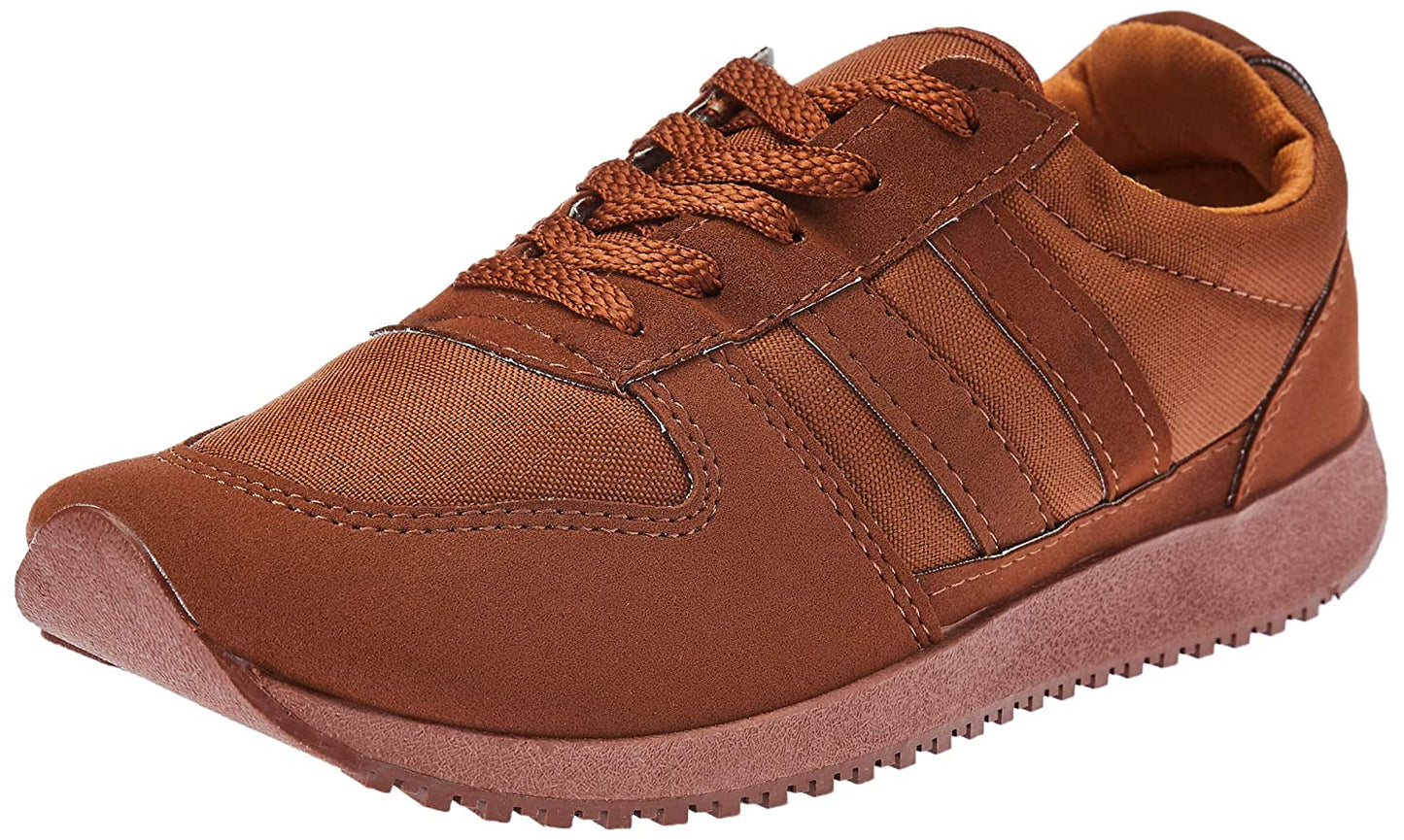 Canvas Brown Training Shoe - Unistar