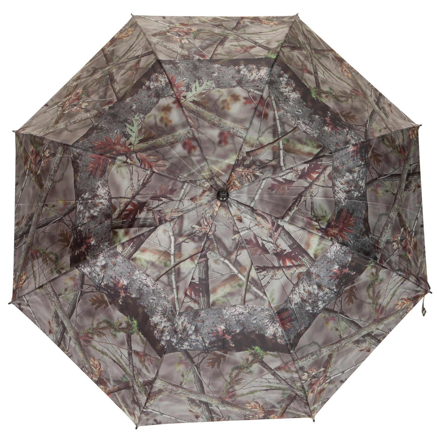 Heavy-Duty Brown Camouflage Umbrella