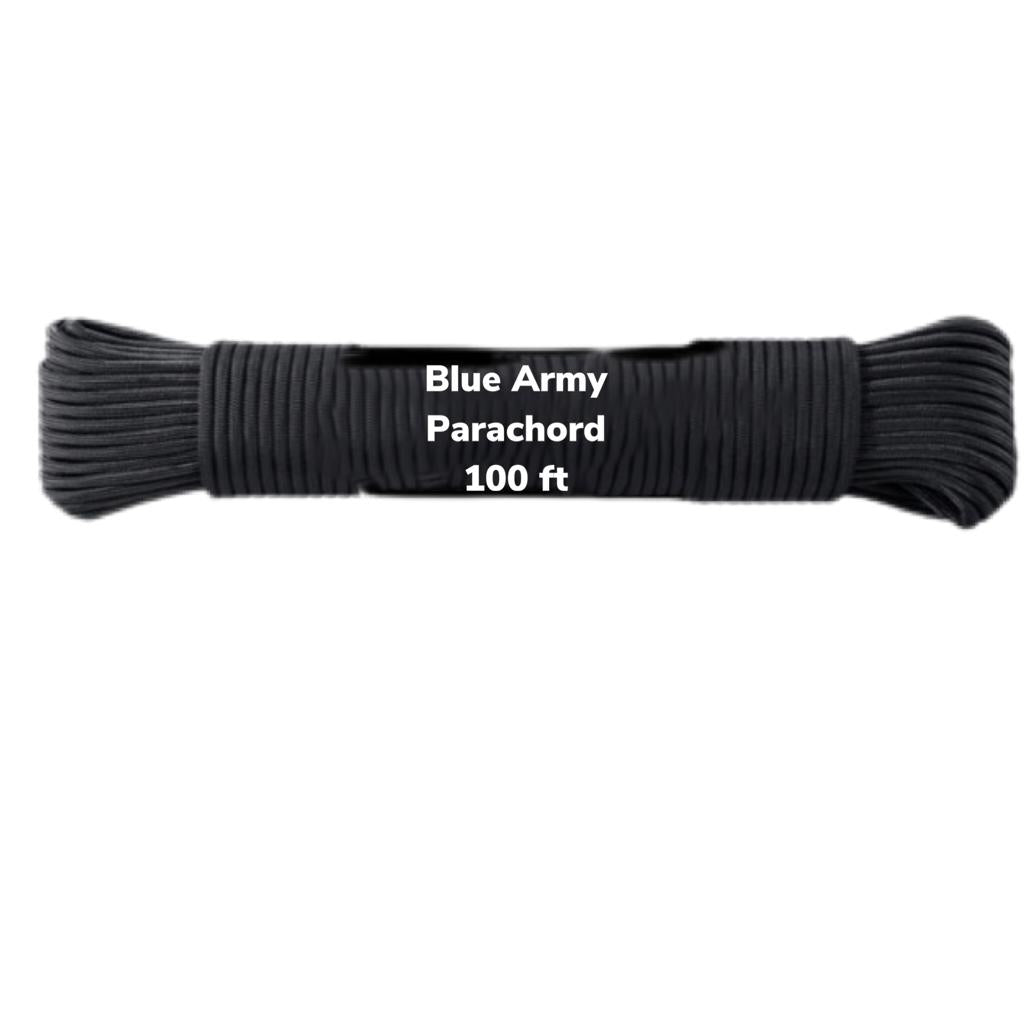 Polyester Parachord – Blue Army - Main Image