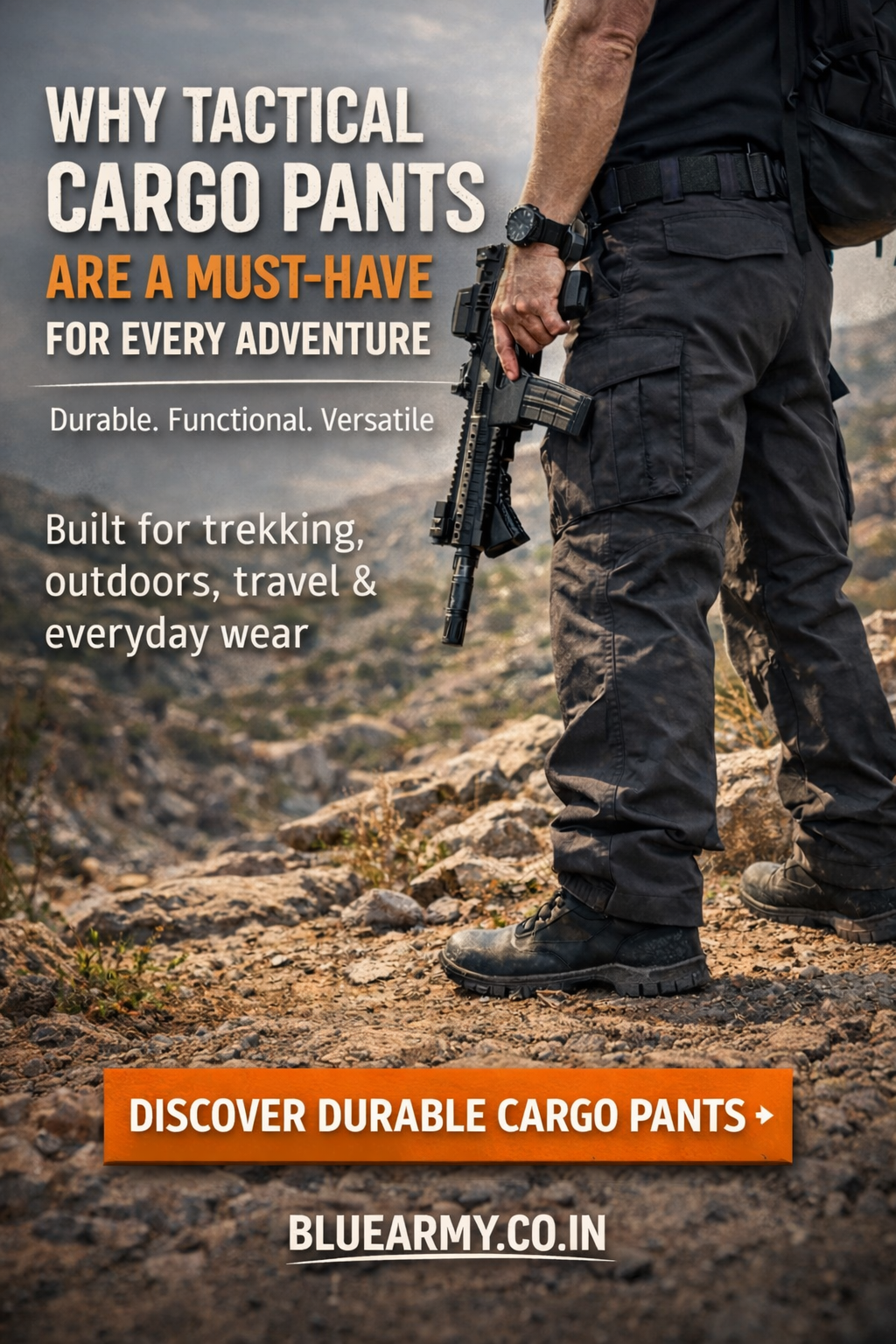 Built tough. Designed for movement. Tactical cargo pants that work as hard as you do.