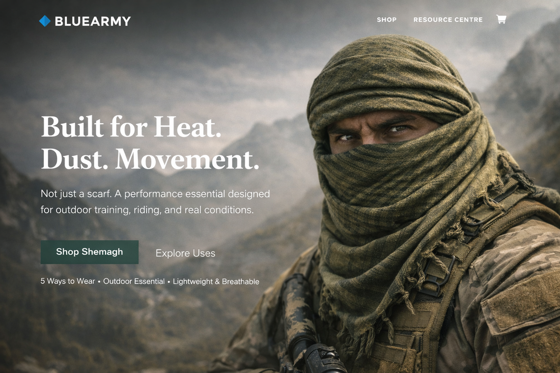 Shemagh: Built for Heat, Dust & Movement