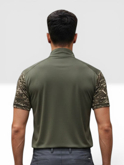 Blue Army Tactical Performance T-Shirt – Olive Green