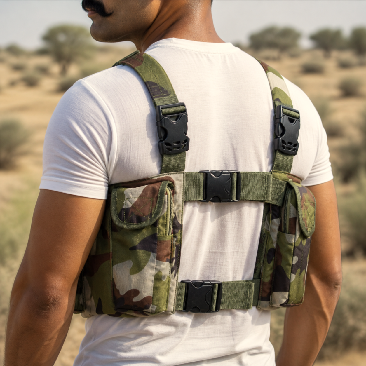 Blue Army Tactical Ammunition Pouch | MOLLE Utility Pouch for Magazines, Gear & Field Accessories