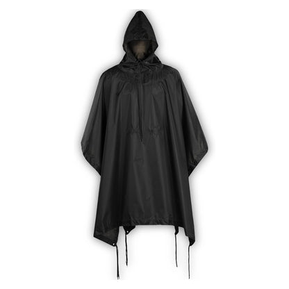 Blue Army Rain Poncho