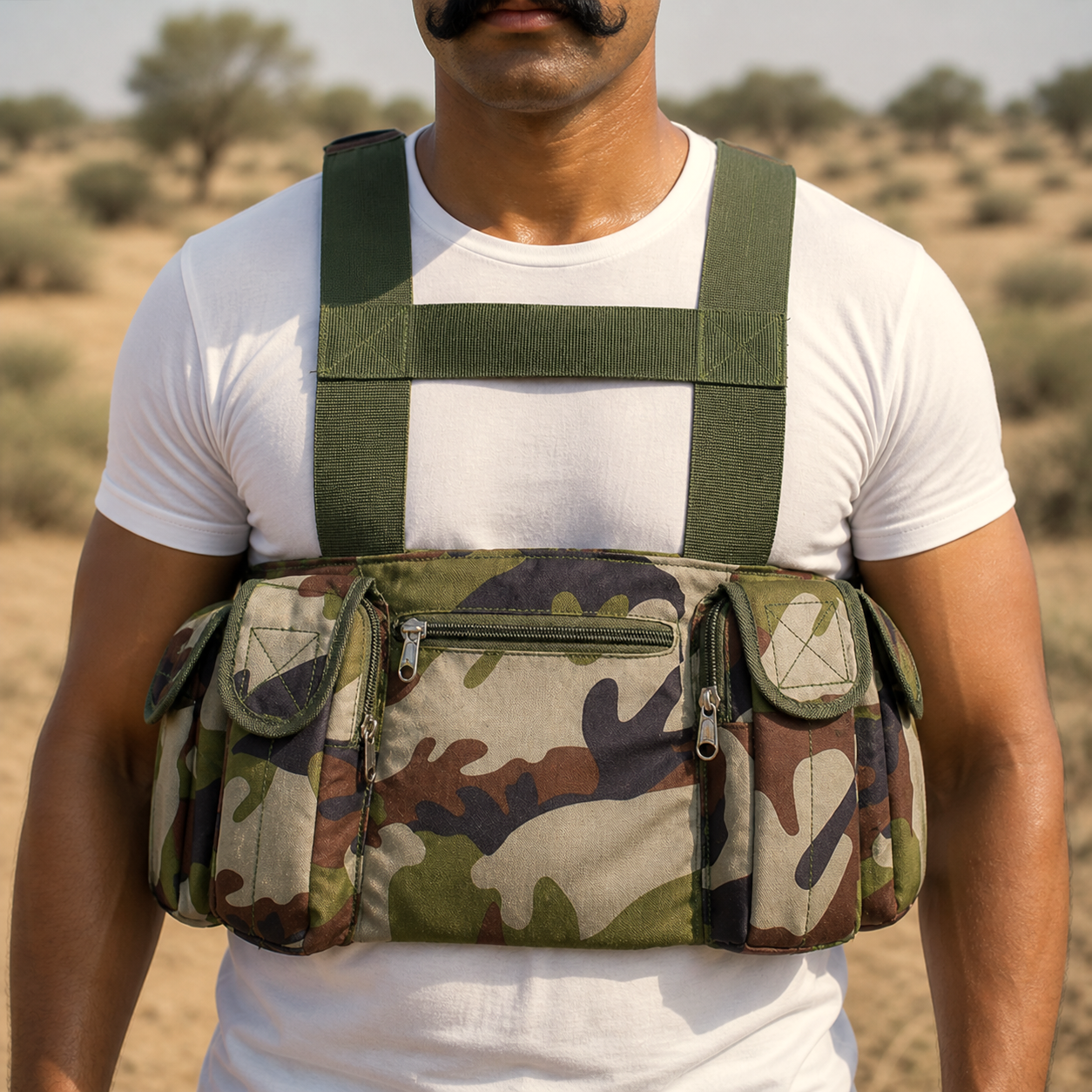 Blue Army Tactical Ammunition Pouch | MOLLE Utility Pouch for Magazines, Gear & Field Accessories