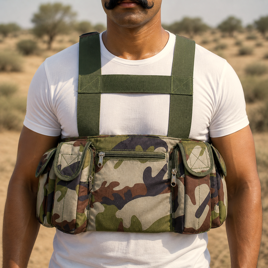Blue Army Tactical Ammunition Pouch | MOLLE Utility Pouch for Magazines, Gear & Field Accessories