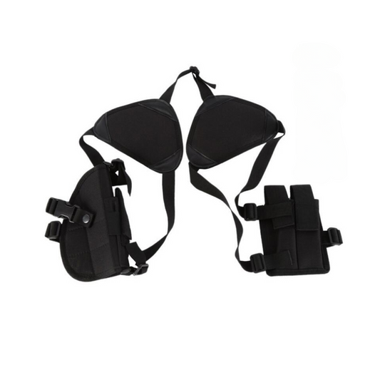 Tactical Shoulder Gun Holster with Magazine Pouch