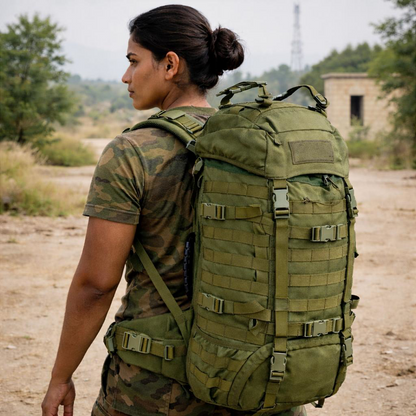 45L Tactical Rucksack – Military Backpack for Trekking, Travel & Outdoor Gear | BlueArmy