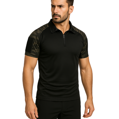 Outdoor Military-Style Camouflage Shirt – Quick Dry