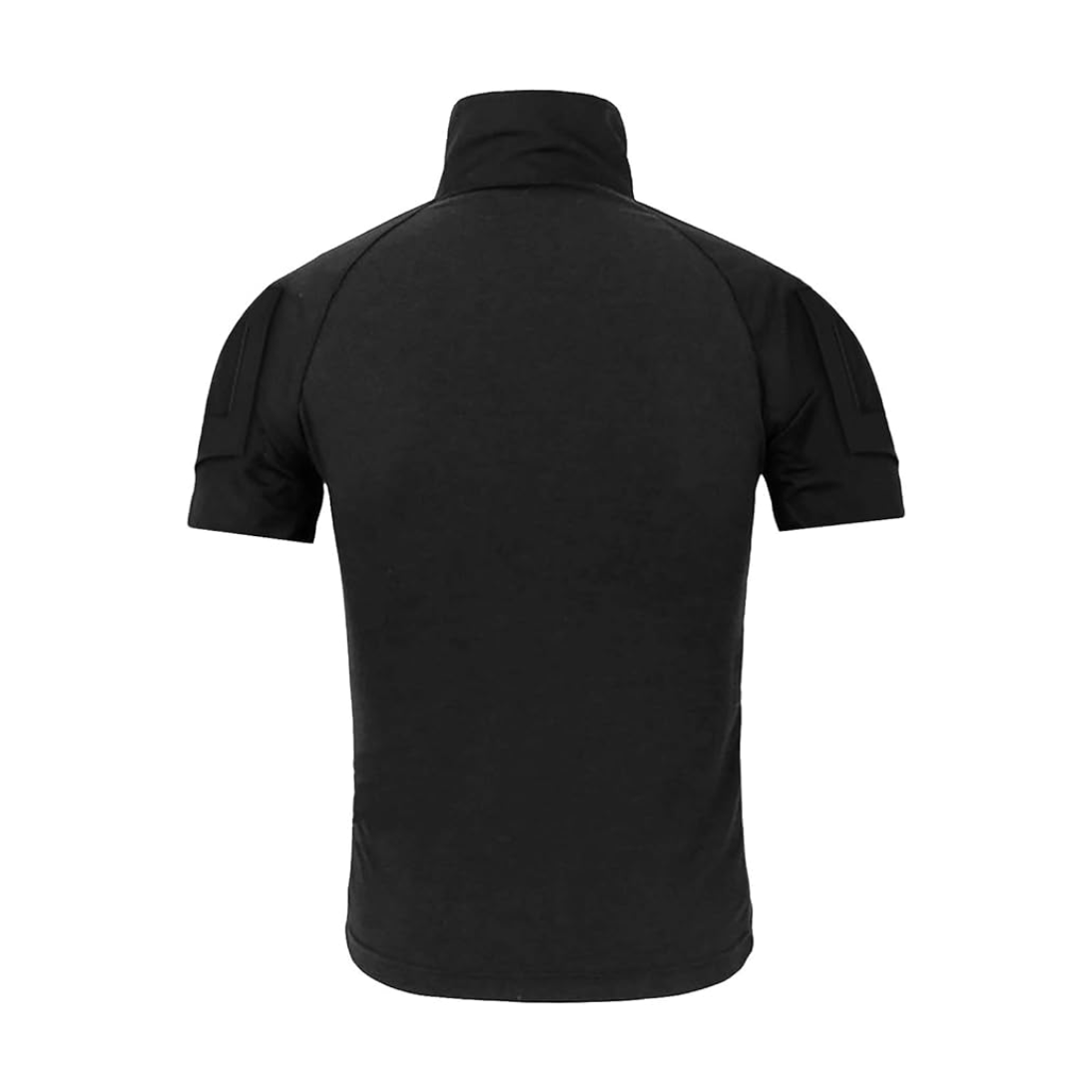 Tactical Half-Sleeve T-Shirt with Zipper & Sleeve Pockets