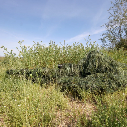 Blue Army One-Piece Ghillie Suit | Full Body Camouflage Suit for Jungle & Woodland Operations