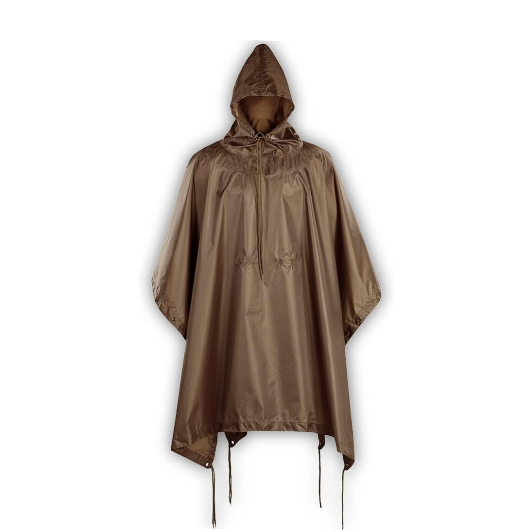 Blue Army Rain Poncho