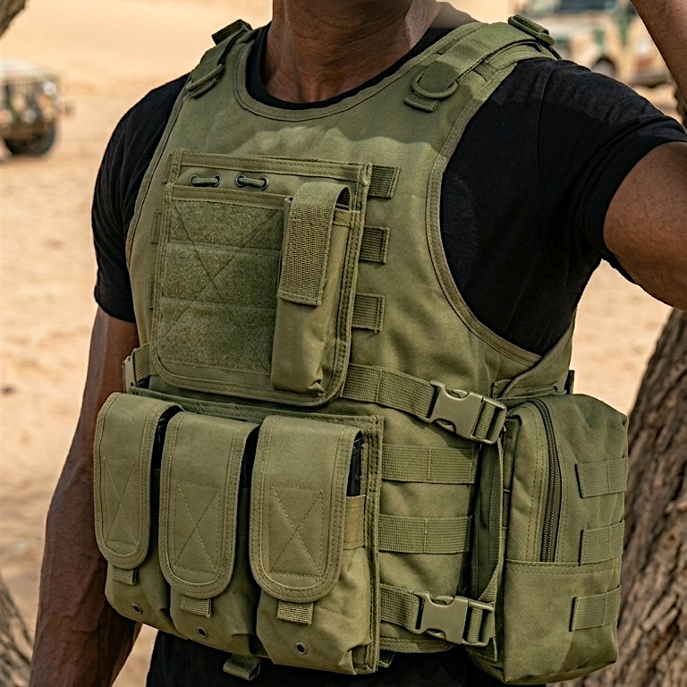 Blue Army Tactical Vest