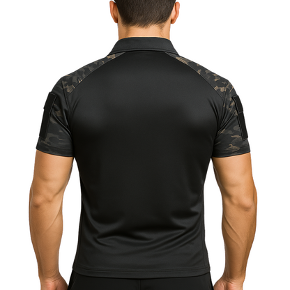 Outdoor Military-Style Camouflage Shirt – Quick Dry