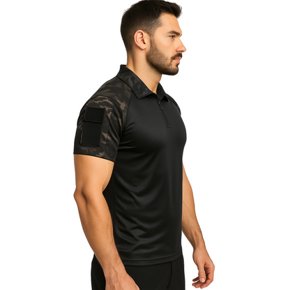 Outdoor Military-Style Camouflage Shirt – Quick Dry