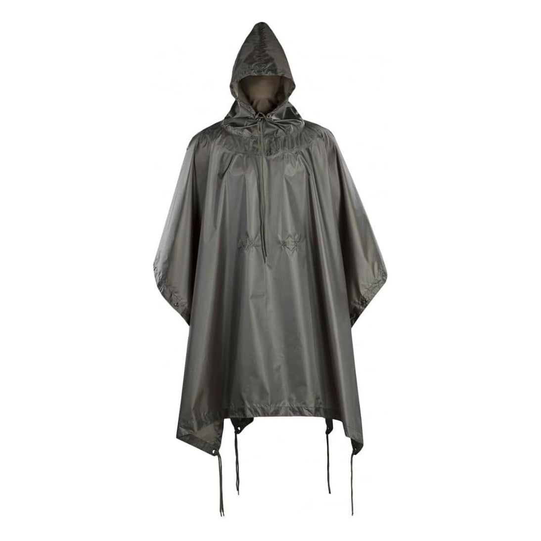 Blue Army Rain Poncho