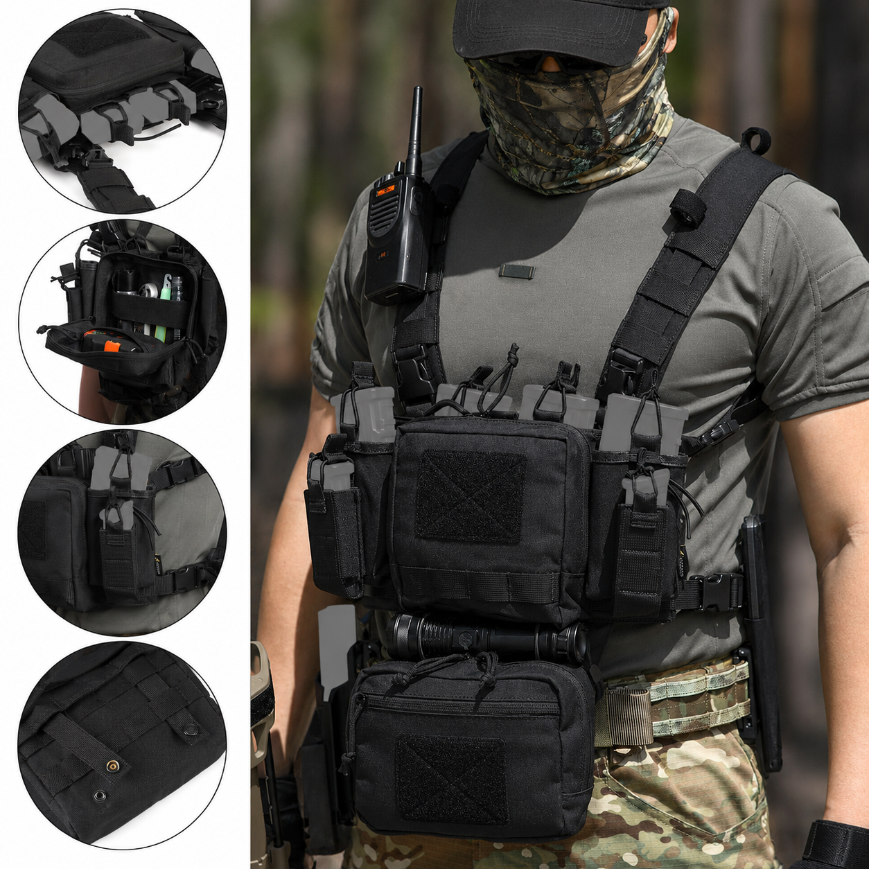 Blue Army MCR-X Modular Chest Rig