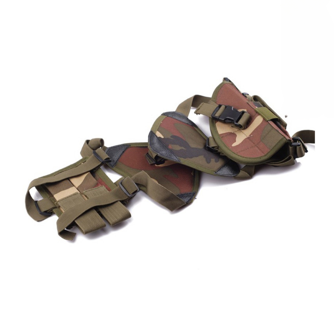 Tactical Shoulder Gun Holster with Magazine Pouch