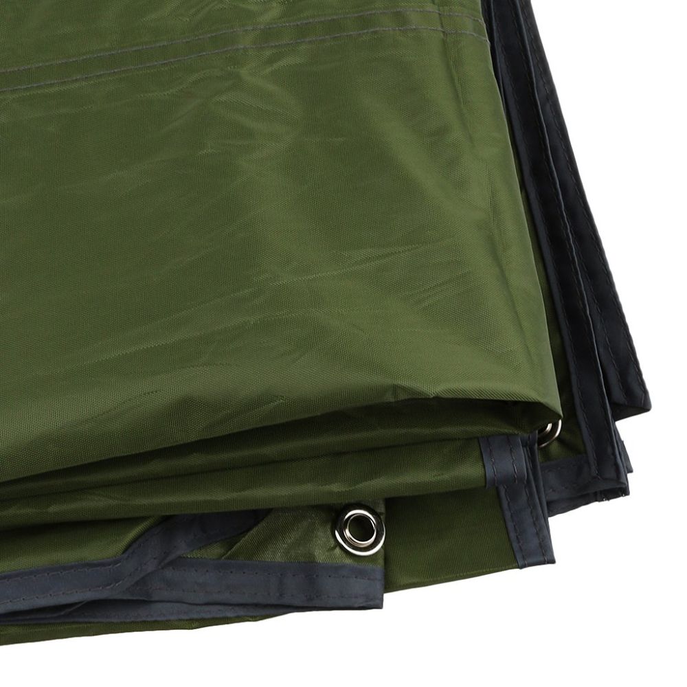 "TrailGuard All-Weather Outdoor Shelter: Compact Camping Tarp and Hammock Cover - EarthTone Shade"-MADE TO ORDER