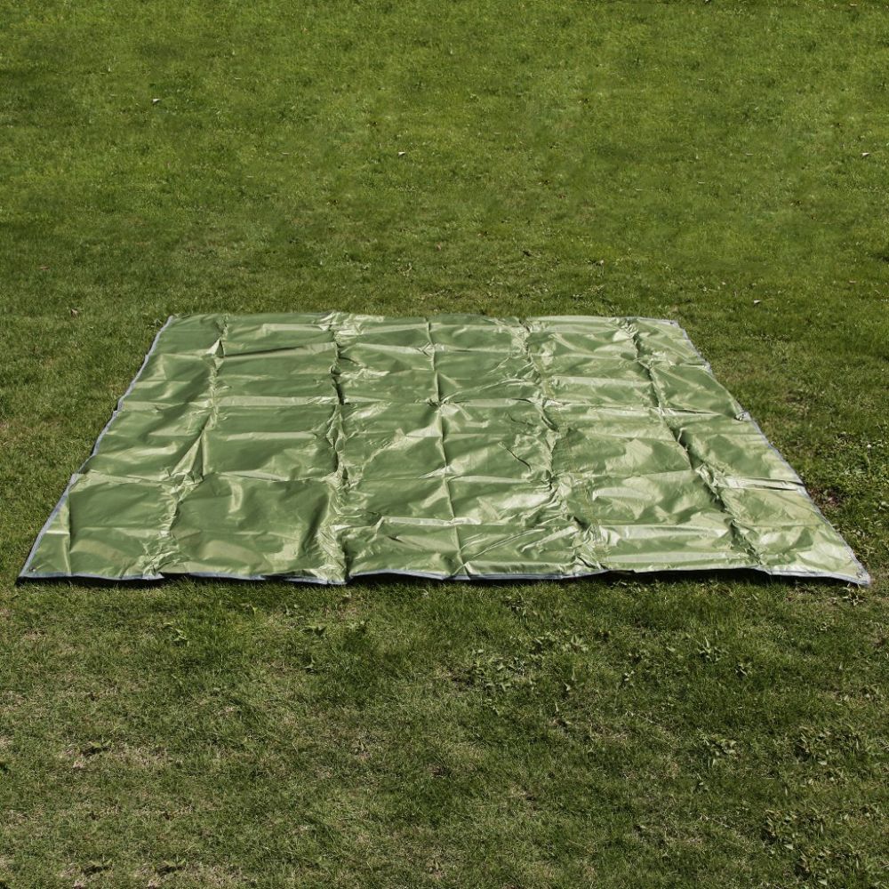 "TrailGuard All-Weather Outdoor Shelter: Compact Camping Tarp and Hammock Cover - EarthTone Shade"-MADE TO ORDER